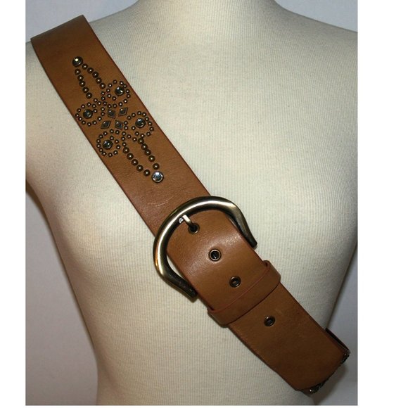 Levi Strauss - Signature - 2 inch wide Synthetic Leather Waist Belt XL/TG - Picture 5 of 12